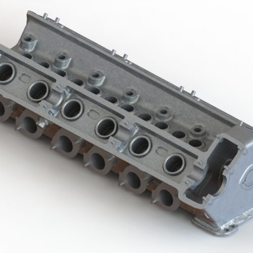 Bolton Works Maserati Straight Six Cylinder Head (1)