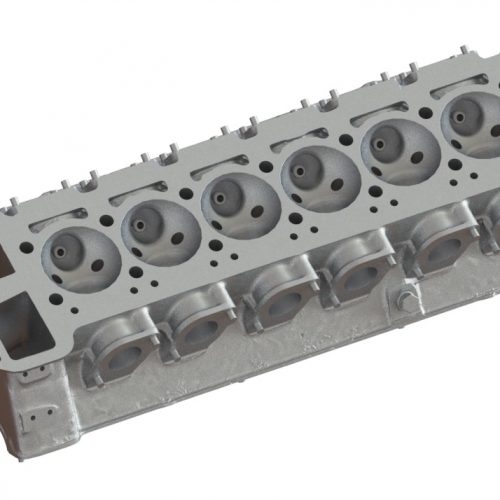 Bolton Works Maserati Straight Six Cylinder Head (2)